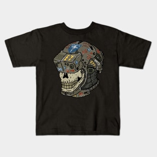 NATO skull space helmet. Kids T-Shirt